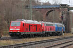 DB 245 005-4 mit 218 434-9 und Press 218 054-3(218 448-9) in Eichenberg 14.12.2021