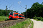 442 747 als S3 (Neumarkt (Oberpf) - Nürnberg Hbf) bei Mimberg, 23.06.2020