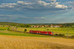 RB (Treuchtlingen - Würzburg Hbf) bei Oberdachstetten, 24.06.2020