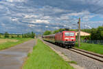 143 336 mit S2 (Altdorf - Roth) bei Winkelhaid, 28.06.2020