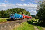 146 246 DB Regio  Bahnland Bayern  mit dem RE 4860 (München Hbf - Nürnberg Hbf) bei Postbauer-Heng, 06.07.2020