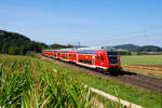 RE 4859 (Nürnberg Hbf - München Hbf) bei Parsberg, 14.09.2020