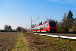 442 277 DB Regio als RE 4931/4911 (Sonnberg (Thür) Hbf / Saalfeld (Saale) - Nürnberg Hbf) bei Bamberg, 24.03.2021