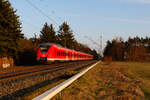 1440 035 DB Regio als S1 39180 (Hartmannshof - Bamberg) bei Bamberg, 24.03.2021