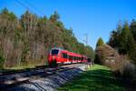 442 239 DB Regio als S3 39358 (Neumarkt (Oberpf) - Nürnberg Hbf) bei Ochenbruck, 23.04.2021