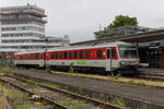 628 512 als RB 42 nach Mhldorf steht in Burghausen.