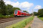 DB Regio Bayern Bombardier Twindexx 445 055 am 02.08.24 in Maintal Ost