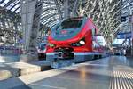 DB Regio Hessen PESA Link Dieseltriebwagen 633 503 am 19.01.19 in Frankfurt am Main Hbf nach einer Testfahrt auf der Dreieichbahn 