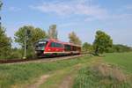 DB Regio 642 566 am 02.05.19 bei Bad Vilbel 