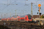 RE 9 bei Bremen Walle mit 146 109.