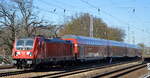 DE Regio AG - Region Nordost mit  147 003  [NVR-Nummer: 91 80 6147 003-8 D-DB] und dem FEX - Flughafen-Express (Airport Express) Richtung Flughafen BER Terminal 1 u.