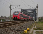 442 622 war am 30.03.2024 mit einem weiteren Talent 2 auf dem Weg von Senftenberg nach Dessau.