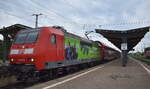 DB Regio AG - Region Südost, Fahrzeugnutzer: Elbe-Saale-Bahn, Magdeburg mit der  146 029  (NVR: 91 80 6146 029-4 D-DB ) und der RB40 nach Burg am 31.07.24 Ausfahrt Bahnhof Magdeburg-Neustadt.