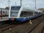 UBB-Triebwagen 646 103 und eine zweite Einheit verlie am 31.Oktober 2009 den Stralsunder Hbf nach Swinoujscie Centrum.