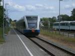 UBB 646 102,am 23.Juni 2012,bei der Einfahrt in Zinnowitz.