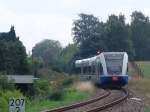 UBB24517 von Stralsund nach Ahlbeck Grenze.Aufgenommen am 26.08.06 in Hhe Hp Seebad Ahlbeck