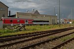 Ein Fahrradwagen (Dmd 498.1) der DB Regio Alb-Bodensee im neuen Design.