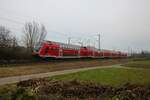 DB Regio Bayern Bombardier Twindexx 445 xxx am 14.01.22 in Frankfurt Oberrad