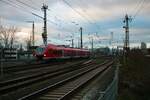 DB Regio PESA Link 633 xxx am 22.01.22 in Frankfurt am Main Main Neckar Brücke