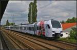 DB 429 101 und 429 105 auf Testfahrt von Berlin Gesundbrunnen kommend am 16.06.2014 durch Berlin Karow