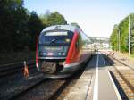 VT 642 231/731 der Erzgebirgsbahn am 6.9.2013 im Bahnhof Marienberg.