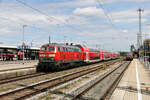 DB Regio (Südostbayernbahn) 218 401 // Landshut Hbf // 26.