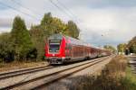 Das schlechte Wetter in Poing verzog sich am späten Nachmittag des 04.10.15.