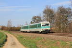 Am 30.03.2019 wird 628 673  Maria  als RB aus Hessental gleich sein Ziel Öhringen Hbf erreichen.