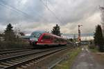 DB Regio Westfrankenbahn 642 667 am 29.12.20 in Hanau Großauheim