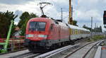 DB Systemtechnik GmbH, Minden (Westfalen) [D] mit  182 506  [NVR-Nummer: 91 80 6182 506-6 D-DB] mit Messzug am 02.09.20 zwischen Bernau und Berlin Karow unterwegs.