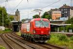 193 969 DB Systemtechnik in Wuppertal Steinbeck, Juli 2022.