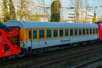 DB Systemtechnik Messwagen D-DB 63 80 99-90 027-3 Bimz in Wuppertal, November 2024.