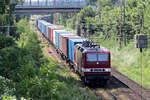 DELTA 243 972-7 auf der Hamm-Osterfelder Strecke in Recklinghausen-Ost 8.6.2023