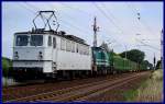 DP 53 & 203 127-6-LDS- mit Holz unterwegs nach Wismar. 
Stralsund -Srg- am  28.07.10 