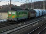 DP 61 und 62 brachten am 15.Mrz 2010 Kreidewagen von Klementelvitz nach Bergen/Rgen.