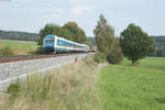 223 071 mit dem ALX 84108 von München Hbf nach Hof Hbf bei Naabdemenreuth, 30.09.2017