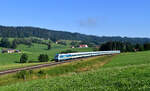 223 063 mit ALX 84104 (München Hbf - Hergatz) am 18.07.2020 bei Ellenberg