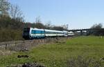 223 069 am 23.04.21 bei München-Feldmoching