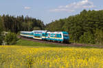 223 072  Griaß di Allgäu  bei Oberteich am 28.