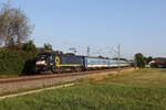 182 599 auf dem Weg nach Regensburg am 24. August 2024 bei Ergoldsbach.