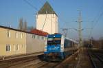 183 002 (Arriva) mit Alx 454 in Eggmhl (17.12.2007)