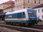 BR 223 065 von Arriva Rangiert am 14.07.2008 in   Regensburg um.