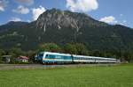 223 070 mit Alex 39961 am 16.08.2009 bei Oberstdorf.