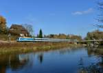 183 005 mit einem ALX am 09.11.2012 unterwegs bei Moosburg.