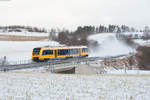 1648 705 als OPB 79728 von Regensburg Hbf nach Marktredwitz bei Lengenfeld, 04.01.2017