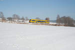 OPB 79722 von Regensburg nach Marktredwitz bei Naabdemenreuth, 29.01.2017