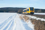 1648 209 als OPB 79737 von Marktredwitz nach Regensburg Hbf bei Oberteich, 05.02.2017