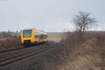 1648 710 als OPB 79730 von Regensburg Hbf nach Marktredwitz bei Lengenfeld, 02.03.2017