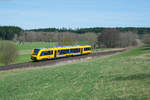 1648 209 als OPB 79723 von Marktredwitz nach Regensburg Hbf bei Eschldorf, 26.03.2017