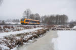 1648 212 als OPB 79723 von Marktredwitz nach Regensburg Hbf bei Wiesau, 26.01.2019